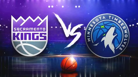 Kings vs. Timberwolves prediction, odds, pick, how to watch.